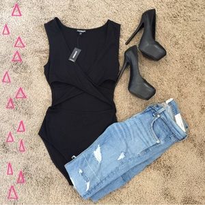 Express Sexy cutout one piece